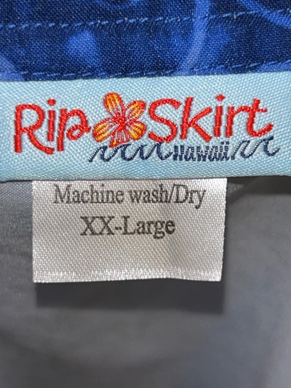 Ripskirt Hawaii Self-Attached Full Wrap Length 4 Maxi Skirt - Picture 4 of 7